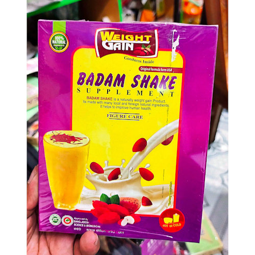 Badam Shake for Healthy Weight Gain