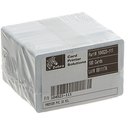 Zebra 104523-111 PVC Card