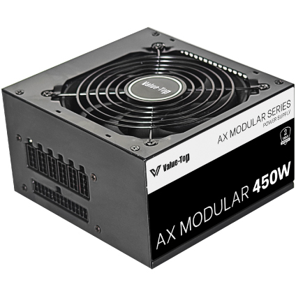 Value Top AX450M 450W Full Modular Black Power Supply