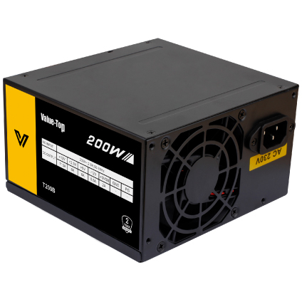 Value-Top T200B 200W Flat Cable Power Supply