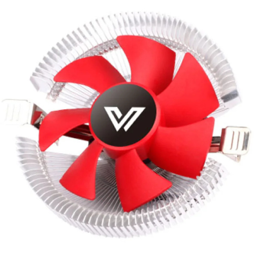 Value Top VT-CL100 CPU Cooler with 8cm Red Blade Fan