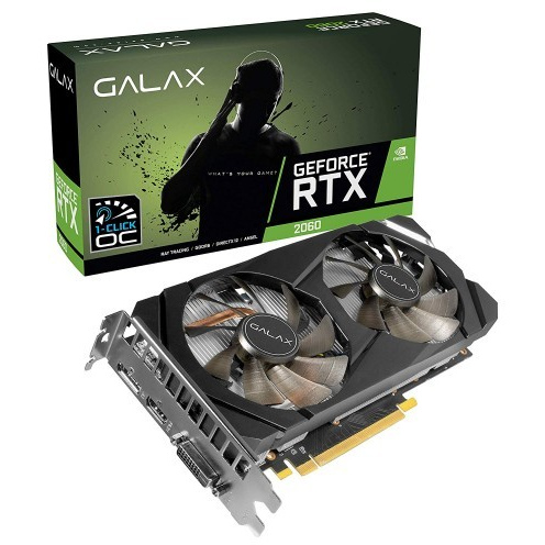 GALAX GeForce RTX 2060 6GB GDDR6 Graphics Card