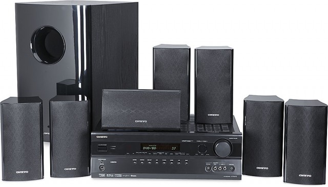 Onkyo 5.1CH Bass Reflex Home Theater and Receiver System