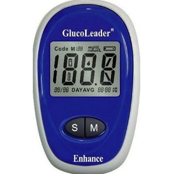 GlucoLeader Enhance Blue Blood Sugar Tester Machine