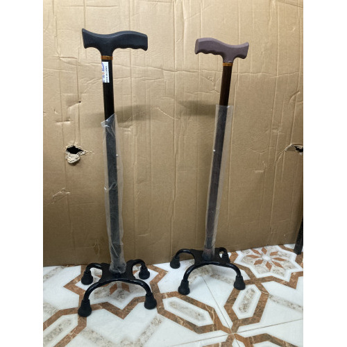 Adjustable Four-Leg Walking Stick