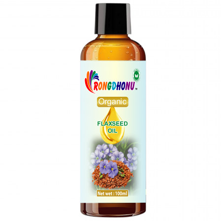 Rongdhonu Organic Flaxseed Oil-100ml