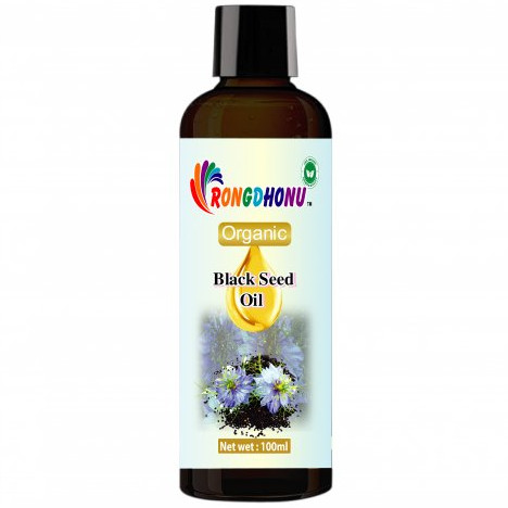 Rongdhonu Organic Black Seed / Kalojira Oil 100ml