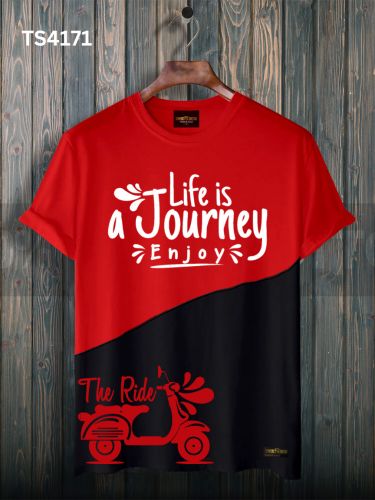 Life Is A Journey Enjoy T-Shirt for Men