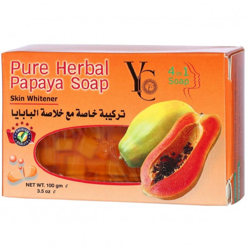 Pure Herbal Papaya Soap 100gm