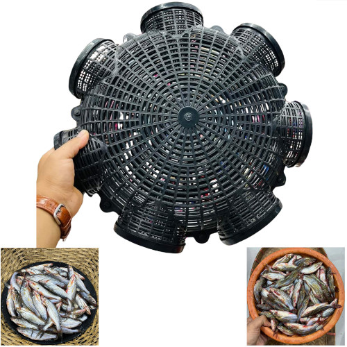 7-Hole Outdoor Fishing Trap