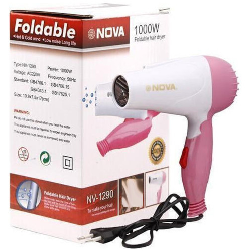 Nova NV-1290 Foldable Hair Dryer