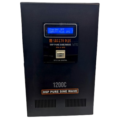 Safety Plus 1200VA 12V Solar Hybrid DSP IPS & UPS