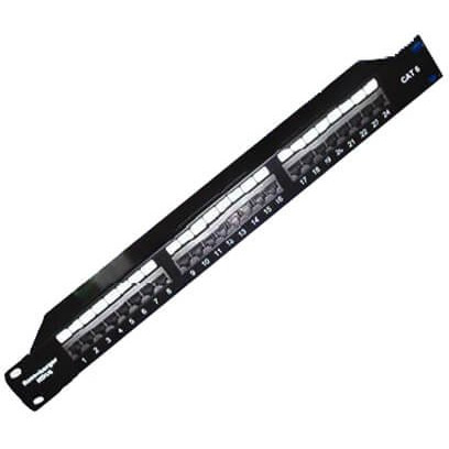 Rosenberger UTP Modular Cat-6 24-Port Patch Panel