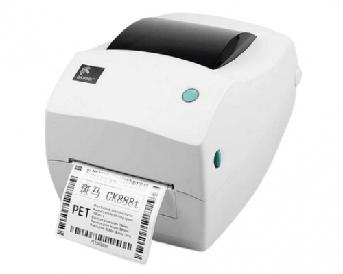 Zebra GK888t 203 DPI Desktop Barcode Label Printer