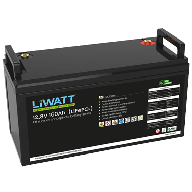 LiWATT LW12160E 12.8V 160AH LiFePO4 Battery