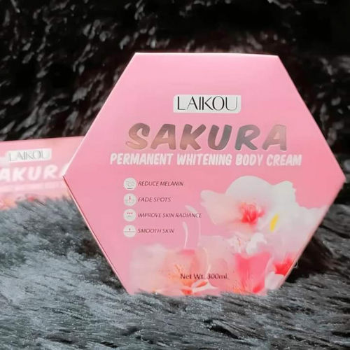 Laikou Sakura Whitening Body Cream