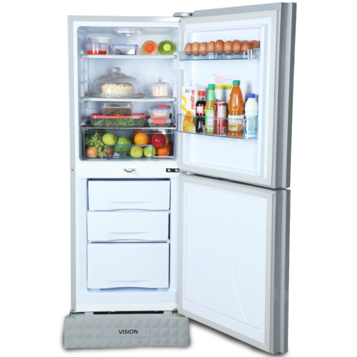 Vision RE 185L Bottom Mount Glass Door Refrigerator