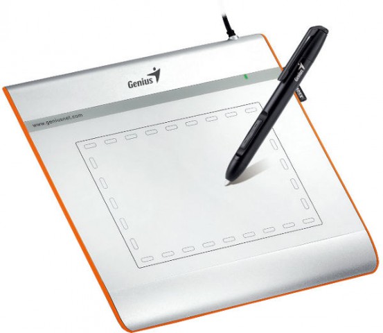 Genius i405X Cordless Drawing Graphics Input Tablet Pen