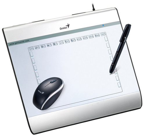 Genius i608X MousePen 6 x 8" Cordless Pen Graphic Tablet