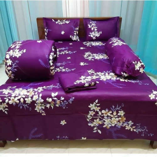 Premium Twill Cotton Fabrics Comforter 5Pcs Set