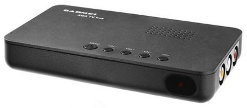 Gadmei External TV Tuner Card Reduce 3D Noise Stereo 3860E