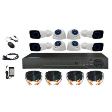 Vision 8-CH 2MP DVR CCTV Package