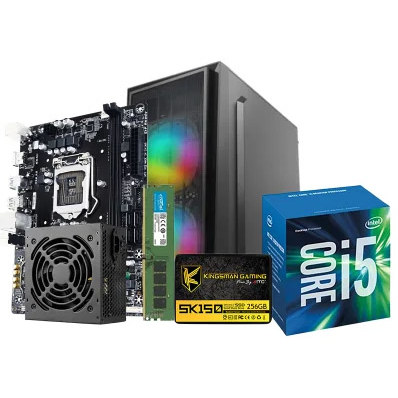 Gaming PC Core i5 6th Gen 4GB DDR4 RAM 128GB SSD