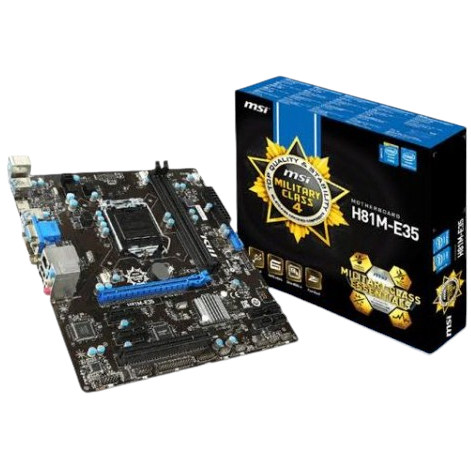 MSI H81M E34 Motherboard