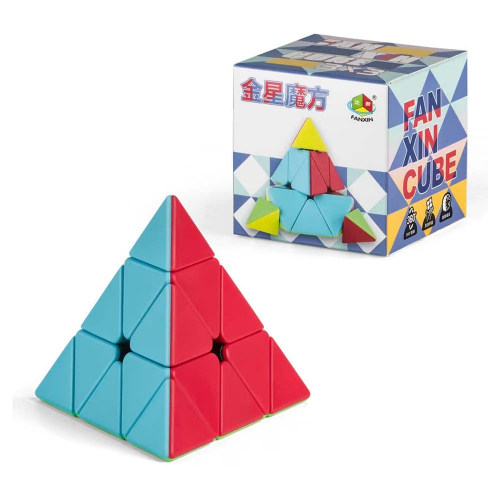 Stickerless Pyramid Cube