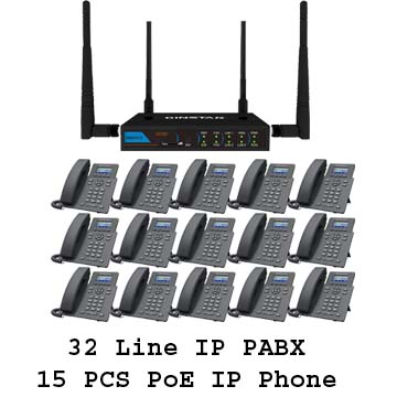 Grandstram 32-Line IP Pabx Package