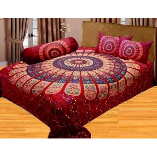 Luxury Cotton King Size Bedsheet