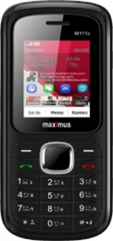 Maximus M111c Classic Mobile Phone with 0.8 MP Back Camera