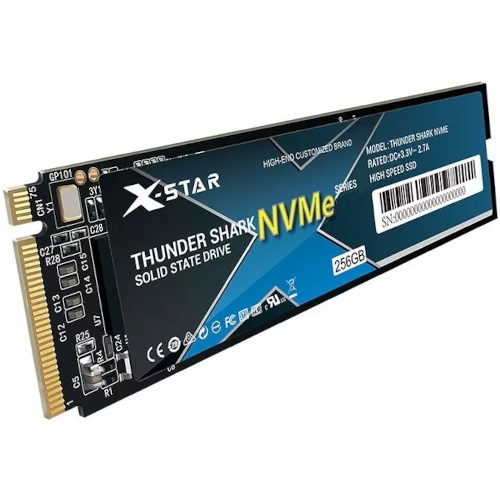 X-Star Thunder Shark 256GB NVMe High Speed SSD