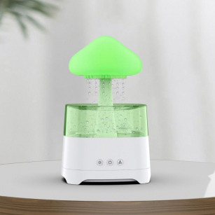 5 IN 1 Bluetooth Speaker Colourful Raindrop Humidifier