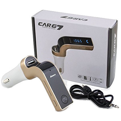 Car G7 FM Transmitter Bluetooth Charger