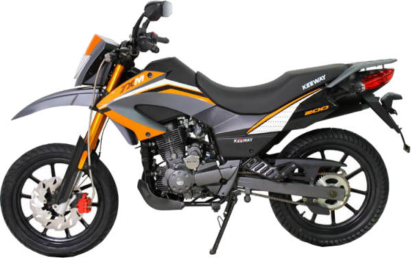 Keeway TXM 150 Motorcycle 4 Stroke 150cc 5-Speed Alloy Wheel