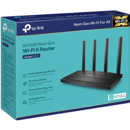 Tp-Link Archer AX12 AX1500 Next-Gen WiFi-6 Router