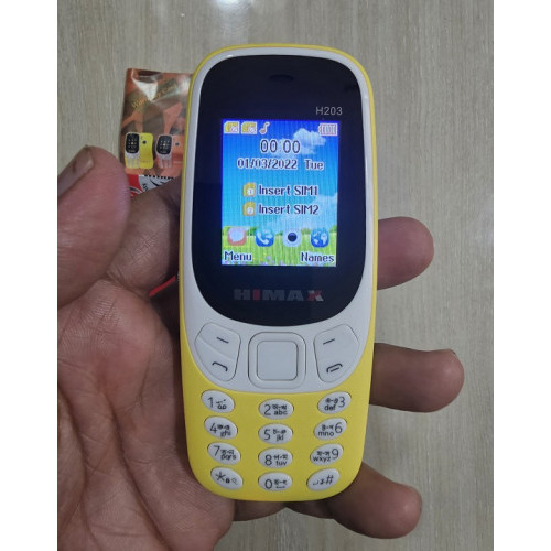 Himax H203 Dual-SIM Feature Phone