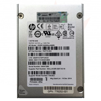 HP 1.92 TB SAS Enterprise SSD