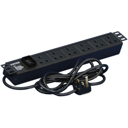 Toten 6Port PDU for Server Rack