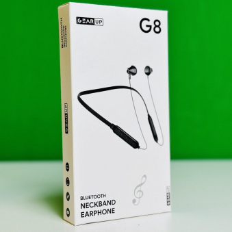 Gear Up G8 Bluetooth Neckband Earphone