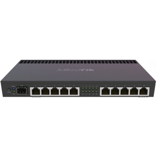 MikroTik RB4011iGS+RM 10-Port 1U Rackmount Wired Router