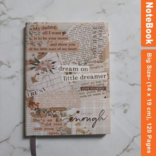 Papery Journal Notebook for Gift