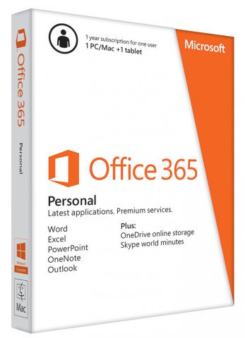 Microsoft Office 365 Personal Software for One User License