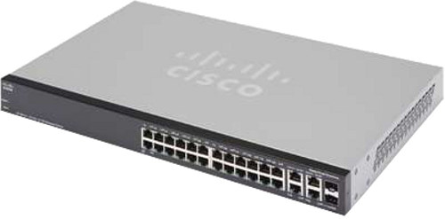 Cisco SRW224G4P-K9 24 Port PoE Switch 100 Mbps L3 Managed