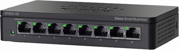 Cisco SF90D-08-AS Desktop Switch Small Business 8 LAN Port