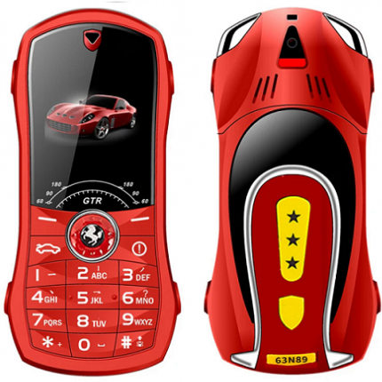 W2020 Car Shape Dual Sim Mobile Phone