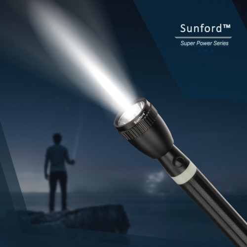 Sunford SF-4915BH-5SC Rechargeable LED Flashlight