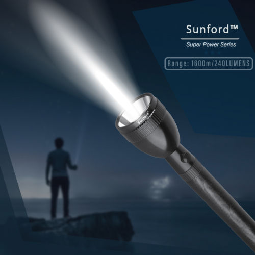 Sunford SF-4914BH-4SC Rechargeable LED Flashlight