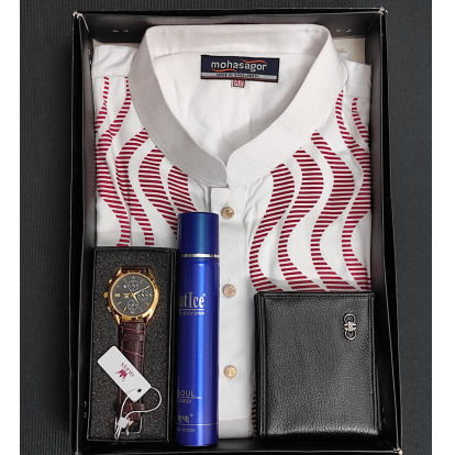 Stylish Panjabi Gift Set for Men